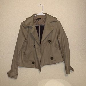 Shinestar short button coat